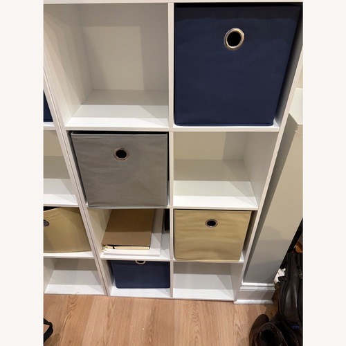 Used White Wood Armoire for sale on AptDeco