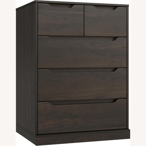 Used Dark Brown Wood Dresser for sale on AptDeco
