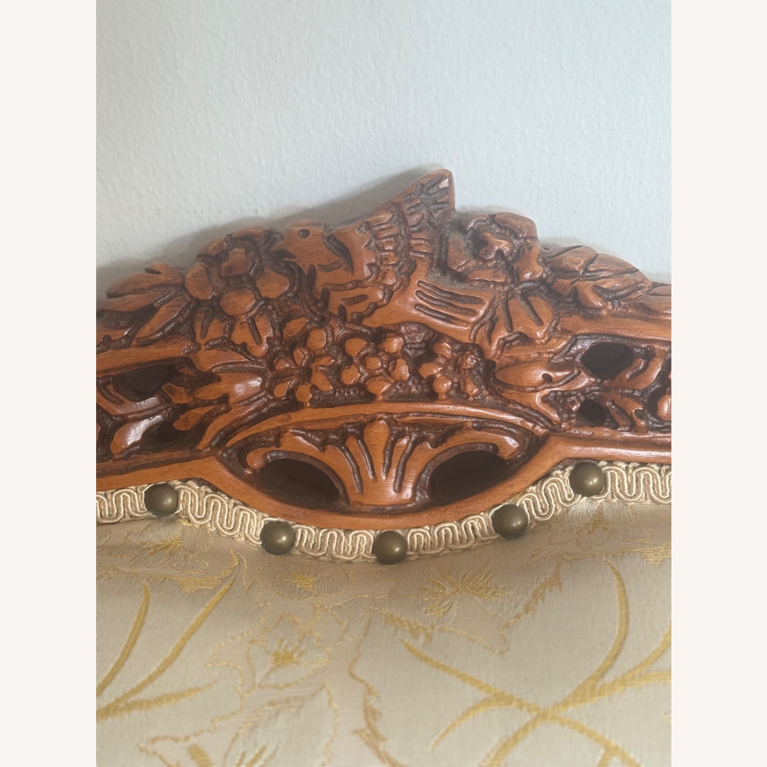 Vintage 1960s Custom French Provincial Sofa - image-4