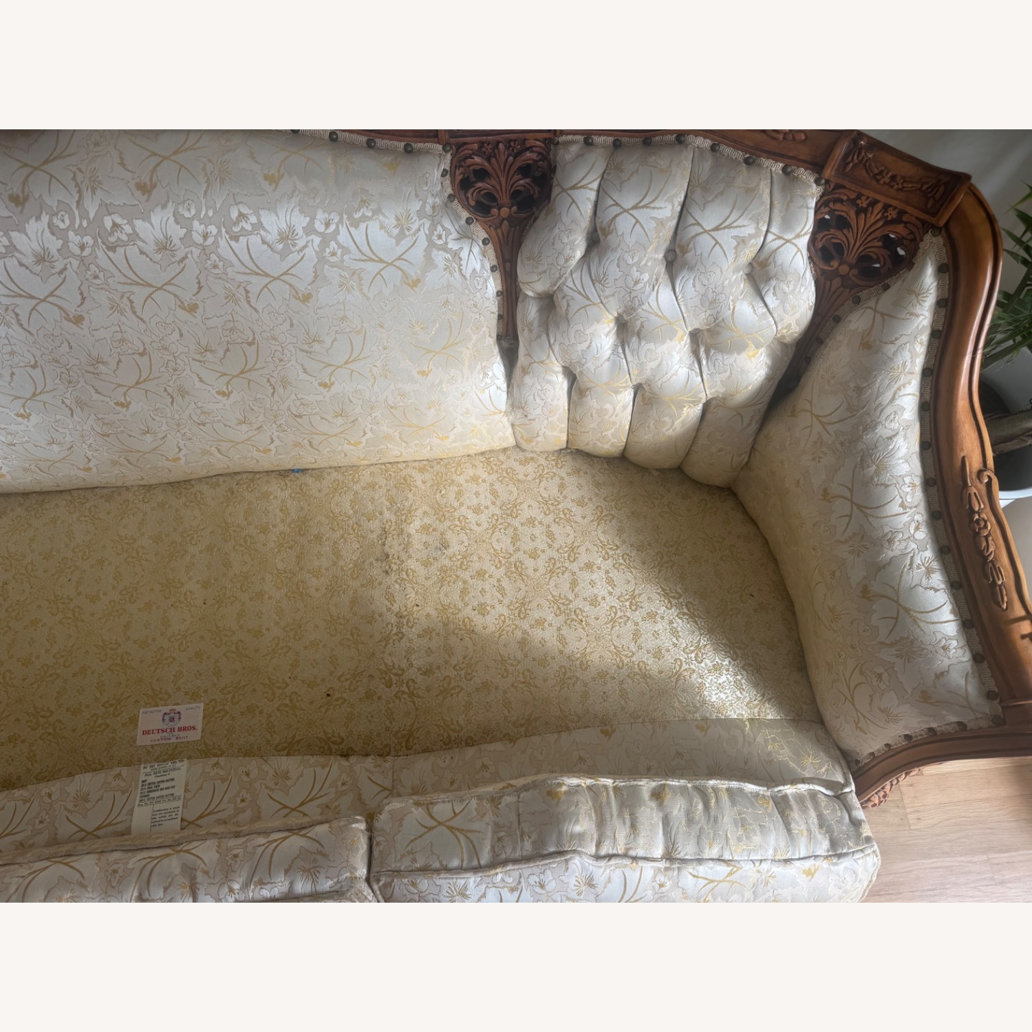 Vintage 1960s Custom French Provincial Sofa - image-18