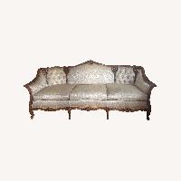 Vintage 1960s Custom French Provincial Sofa 