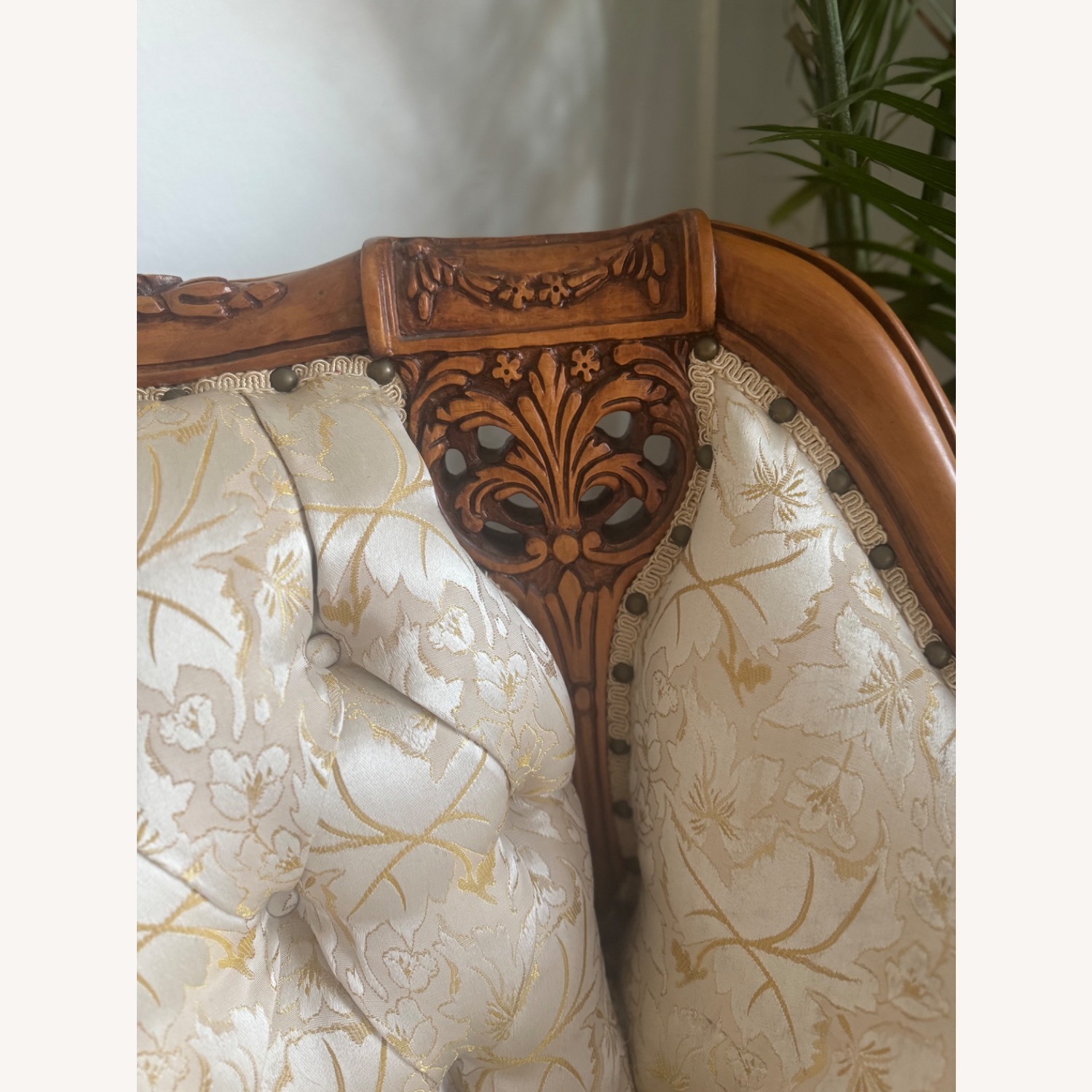 Vintage 1960s Custom French Provincial Sofa - image-15