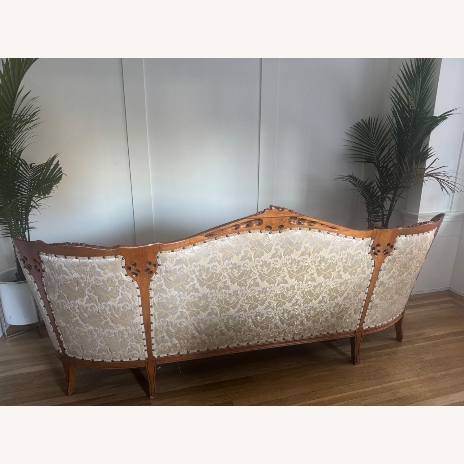 Vintage 1960s Custom French Provincial Sofa - image-7