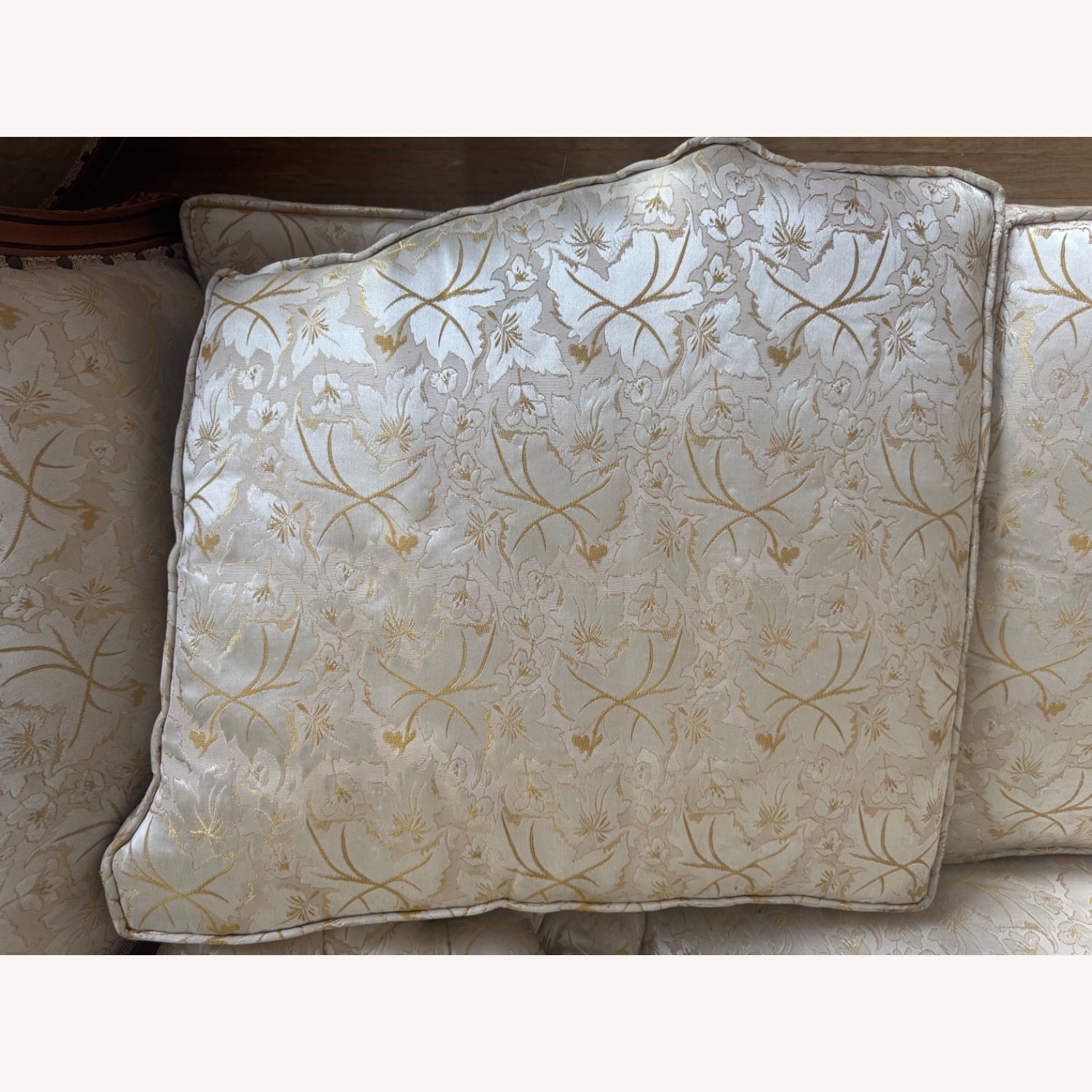 Vintage 1960s Custom French Provincial Sofa - image-12