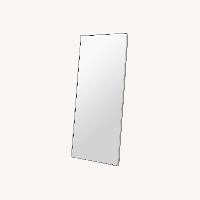 Vintage/Antique Silver Aluminum Floor Mirror