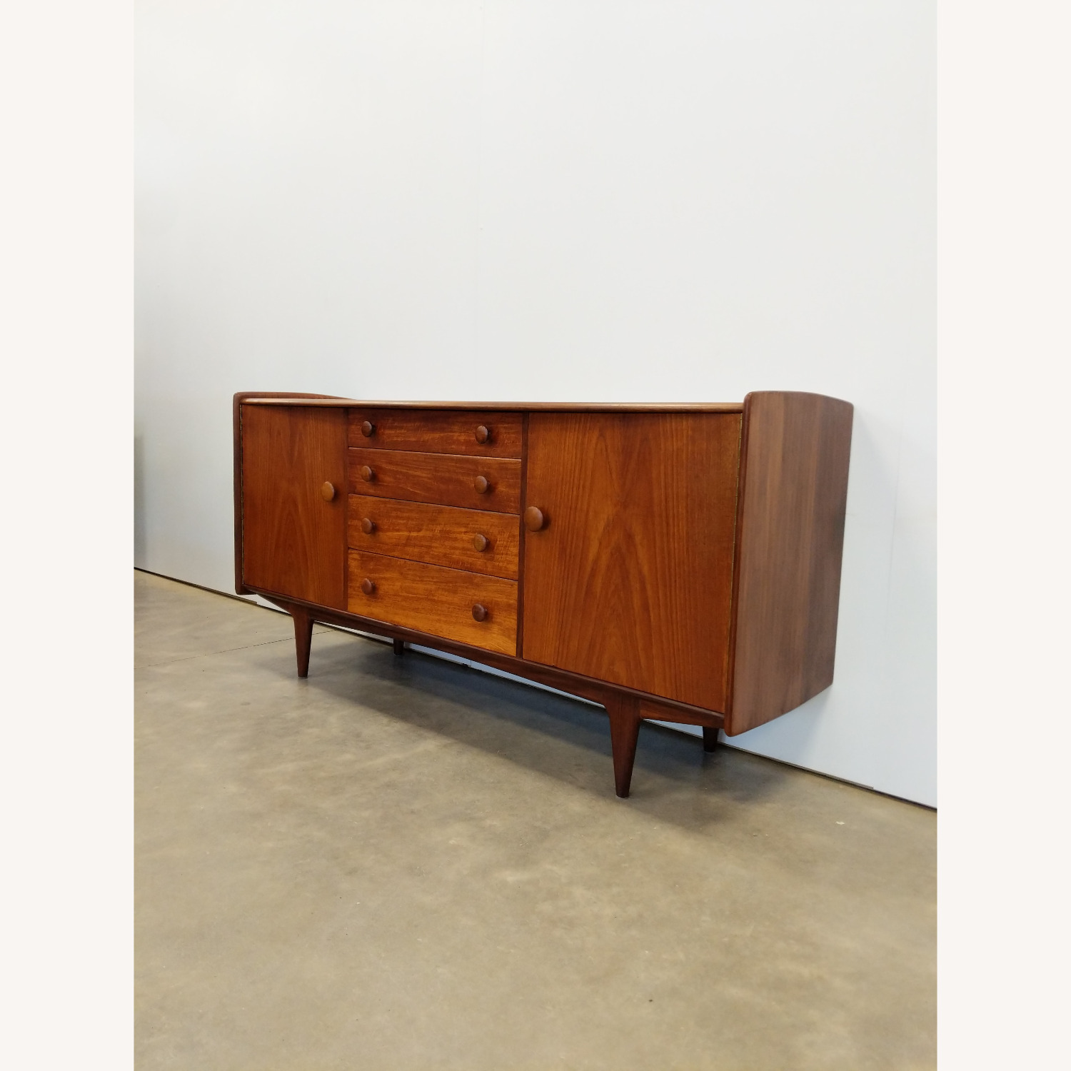 Vintage Mid Century Modern Teak Younger Credenza - image-1