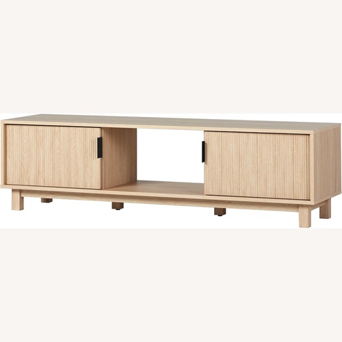 Used Walker Edison Light Brown Wood Sideboard for sale on AptDeco
