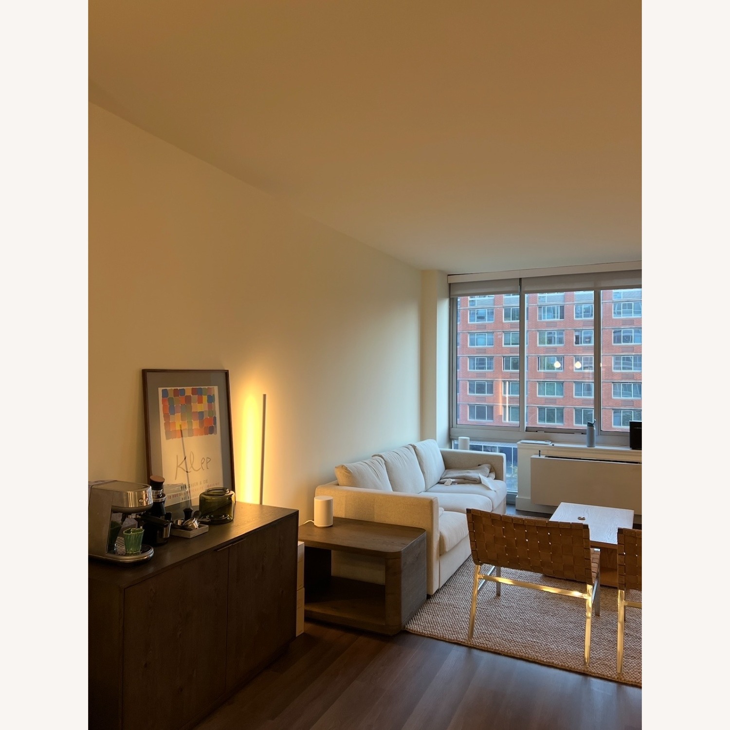 IKEA Finnala White Fabric 3+ Seater Sofa - image-2