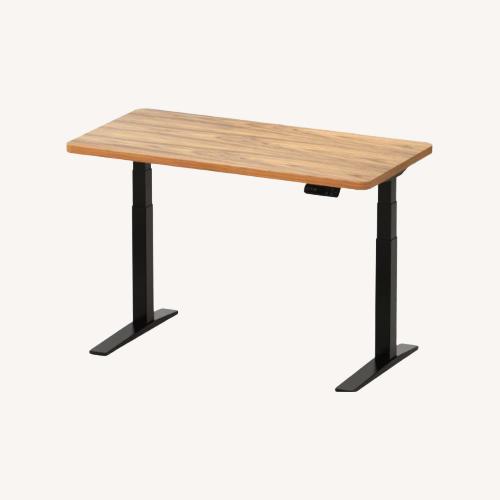 Used Light Brown Wood Desk for sale on AptDeco