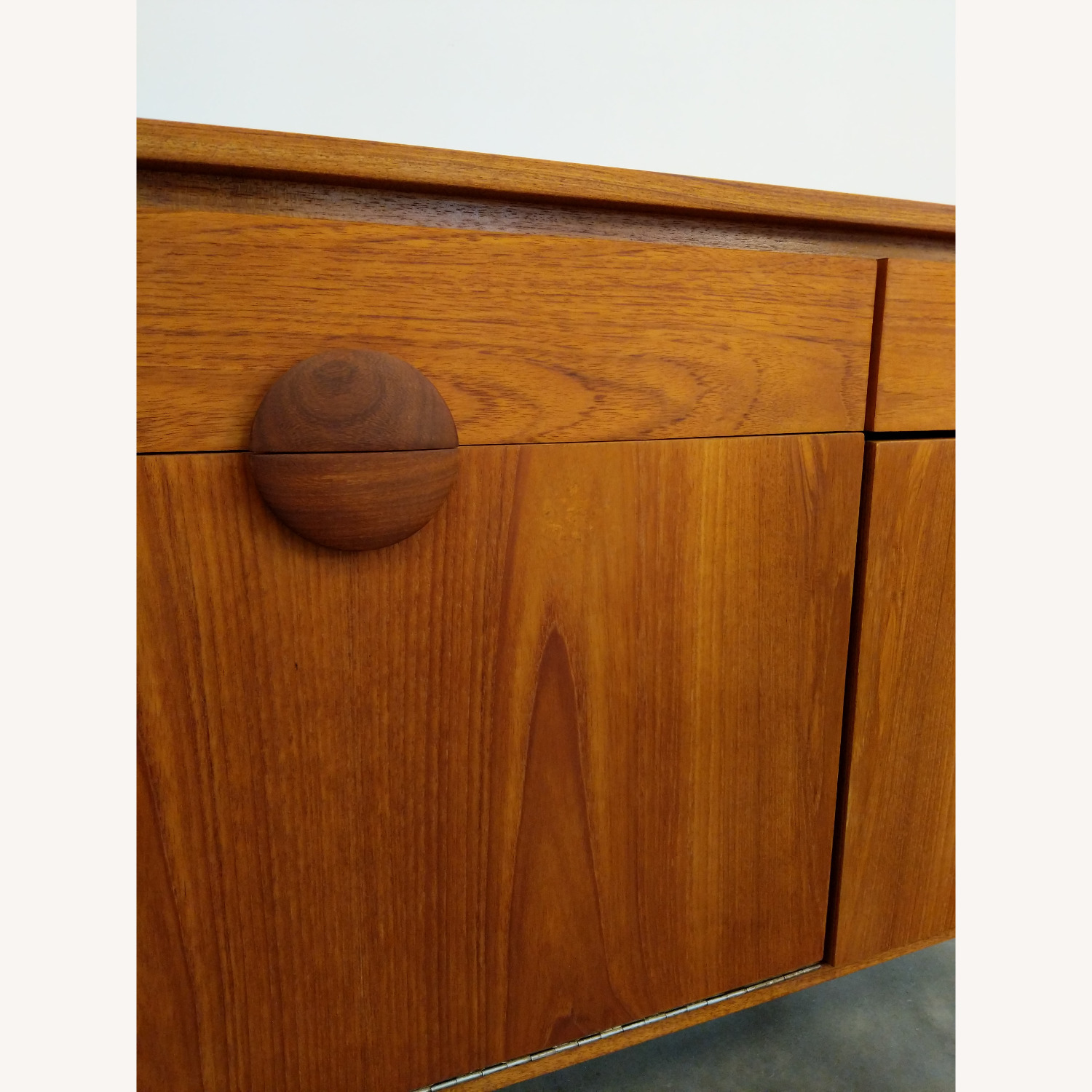 Vintage Mid Century Modern Teak Credenza - image-11