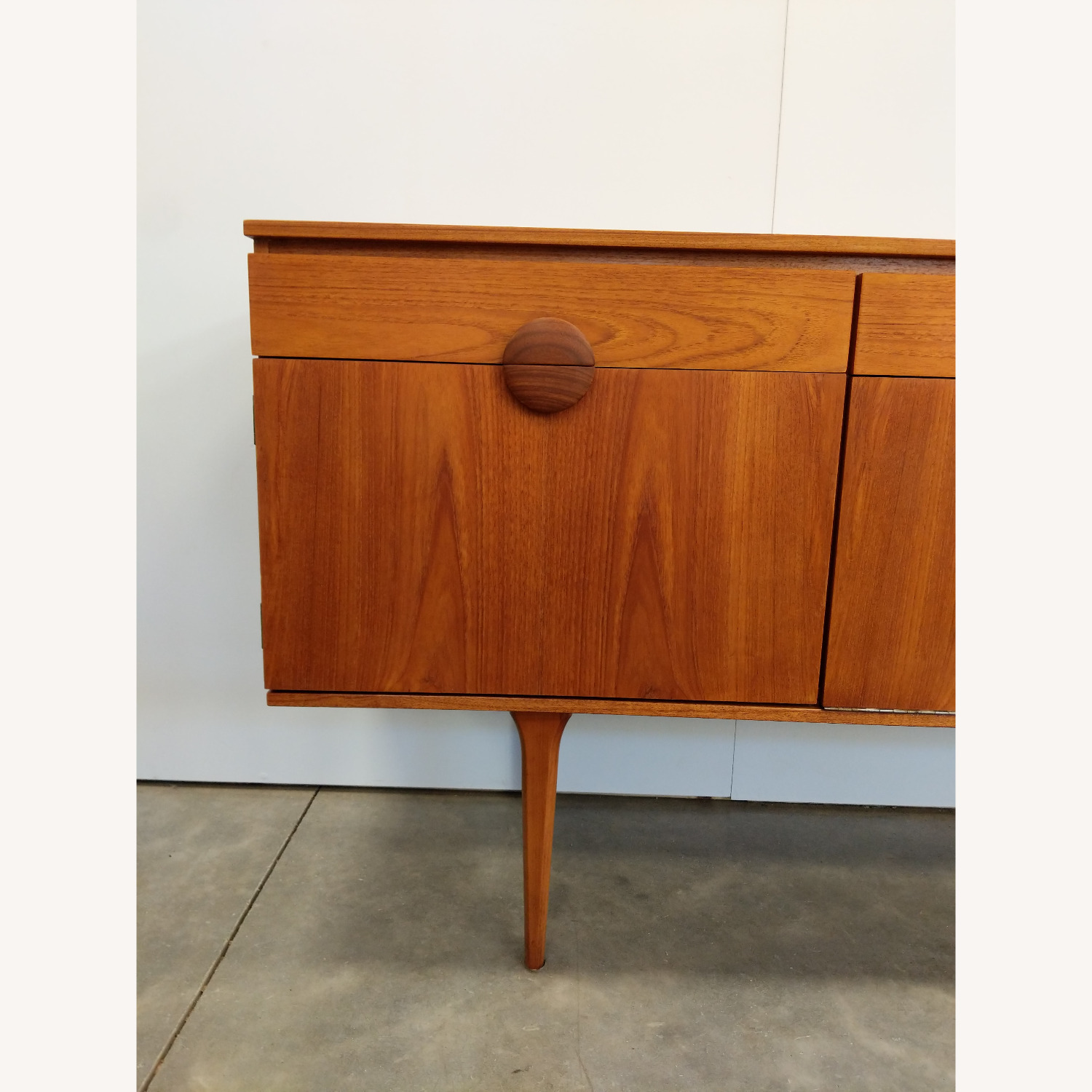Vintage Mid Century Modern Teak Credenza - image-9