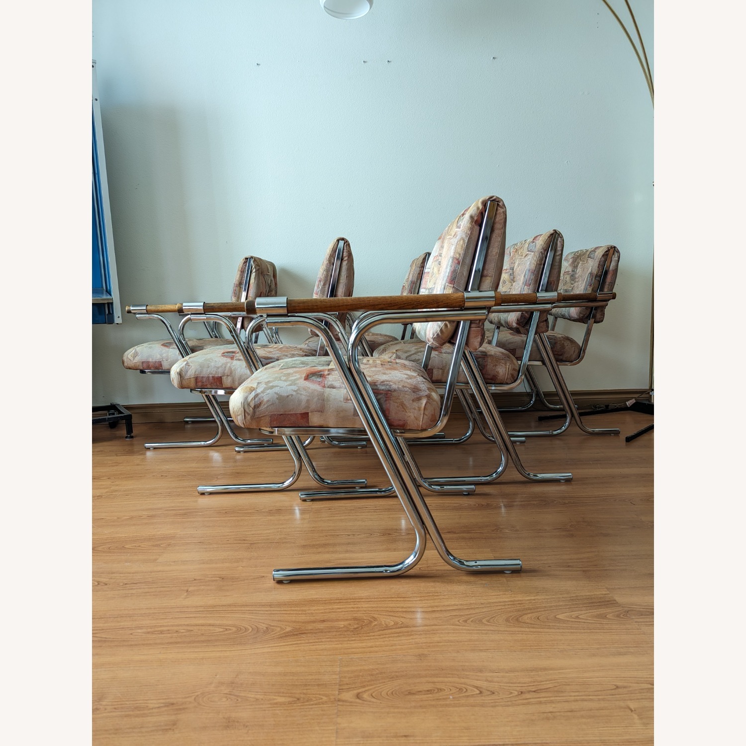 MCM Cleo Baldon Style Dining Chairs Set of 6 - image-3