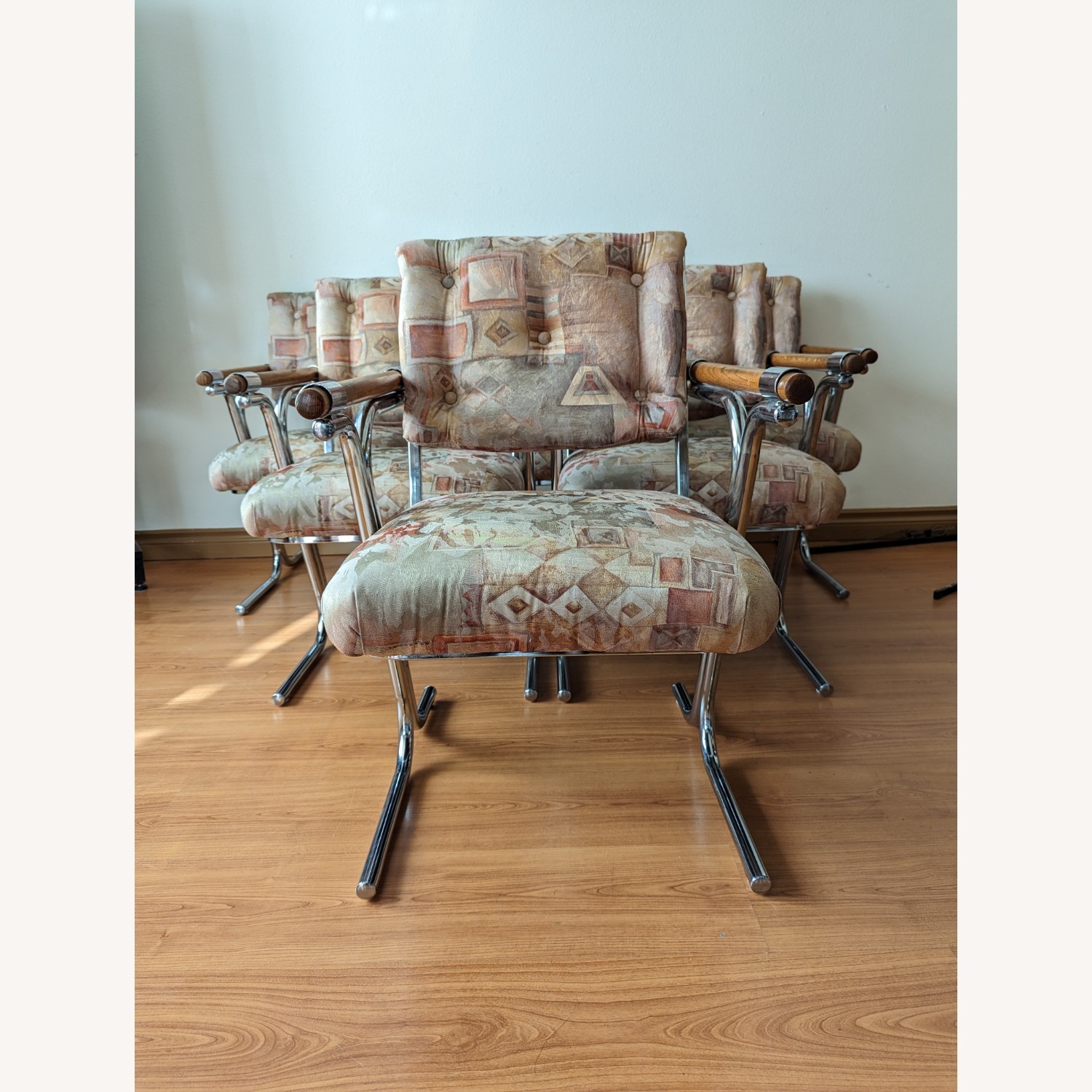 MCM Cleo Baldon Style Dining Chairs Set of 6 - image-1