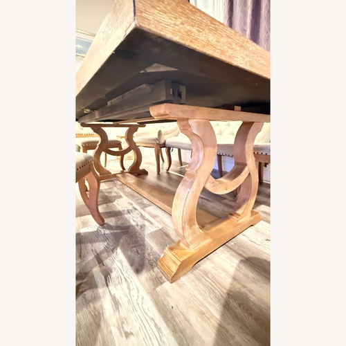 Used Coaster Dining With Extra Leaf Extension for sale on AptDeco
