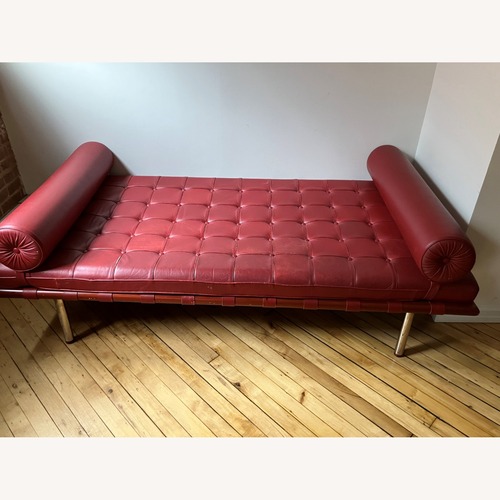 Used Barcelona Daybed - Deep Red/Burgundy for sale on AptDeco