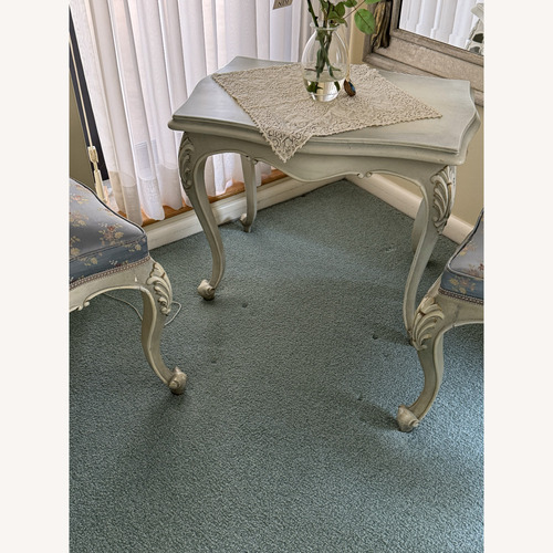 Used Vintage/Antique Rococo Side Table and Chairs for sale on AptDeco