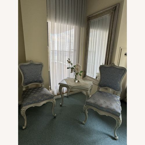 Used Vintage/Antique Rococo Side Table and Chairs for sale on AptDeco