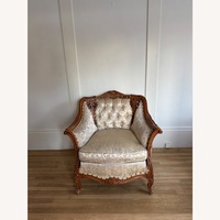 Vintage 1960s Custom French Provincial Armchair