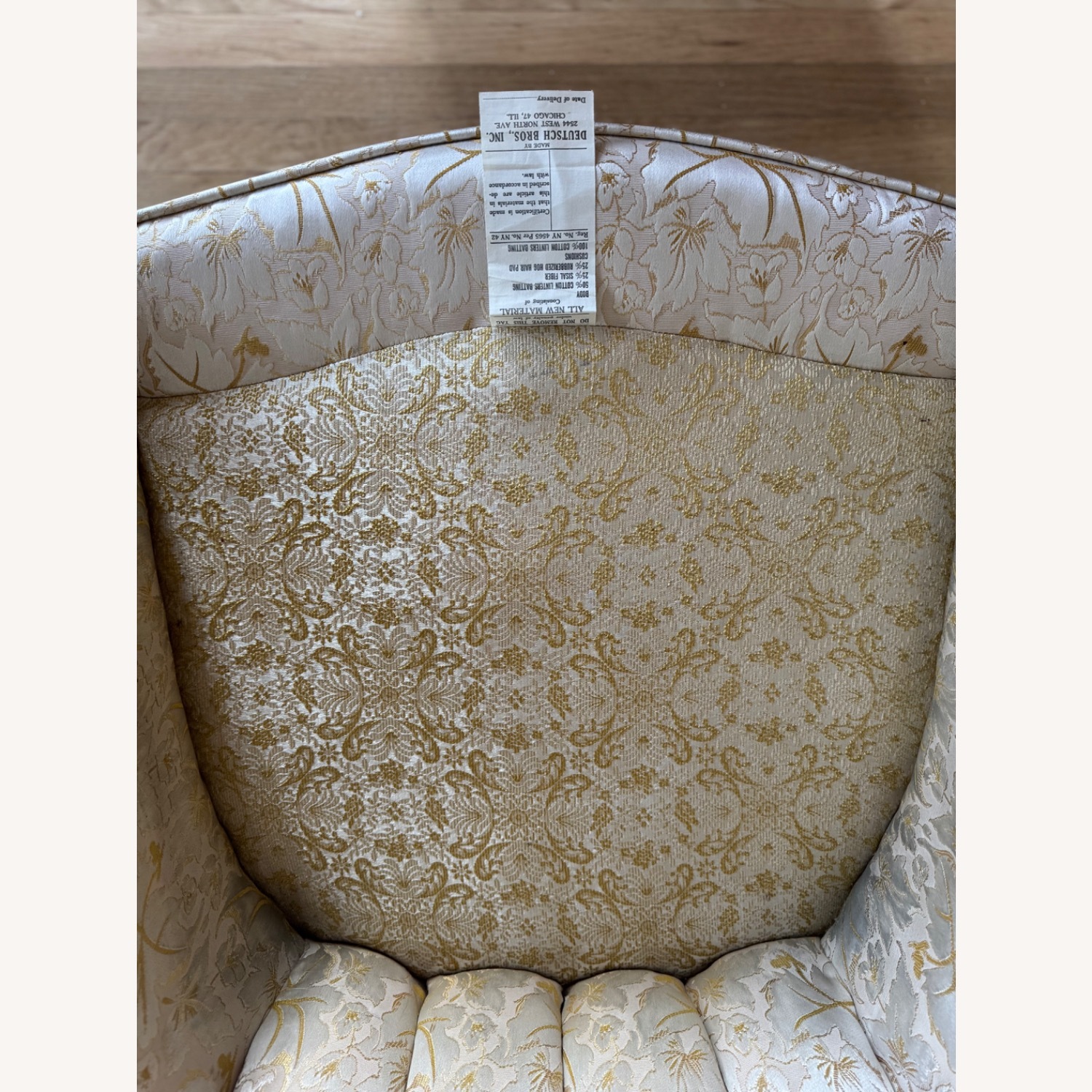 Vintage 1960s Custom French Provincial Armchair - image-6