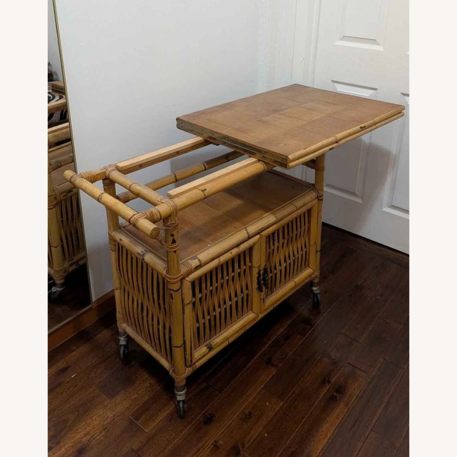 Vintage Spanish Buffet/Bar Cart - image-5