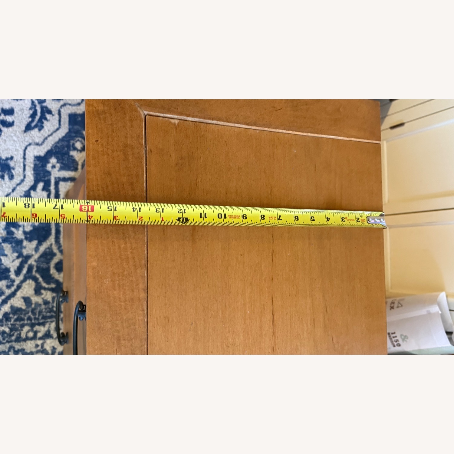 Macy’s Wood Nightstand - image-1