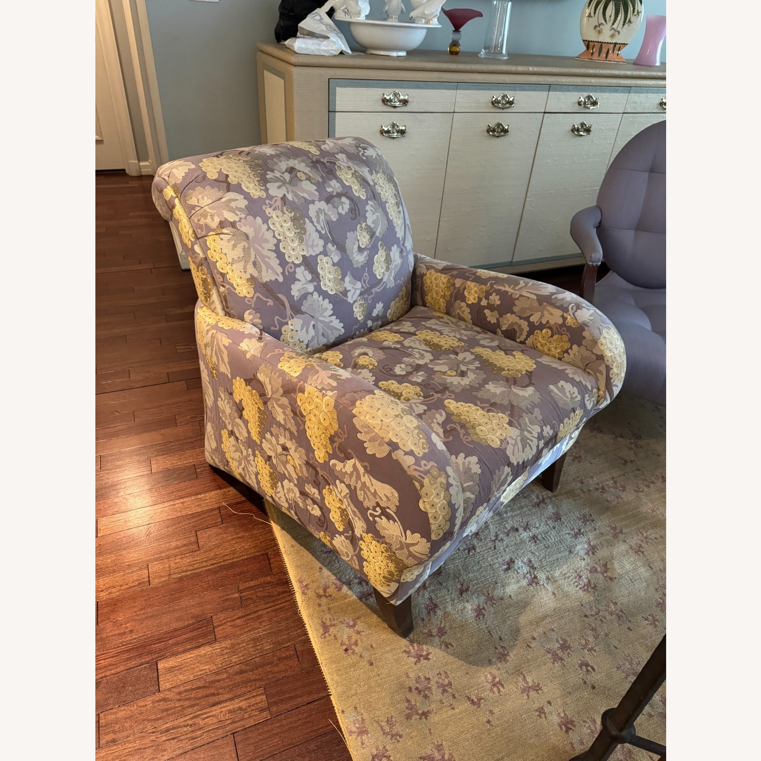 Fabric Accent Chair - image-3