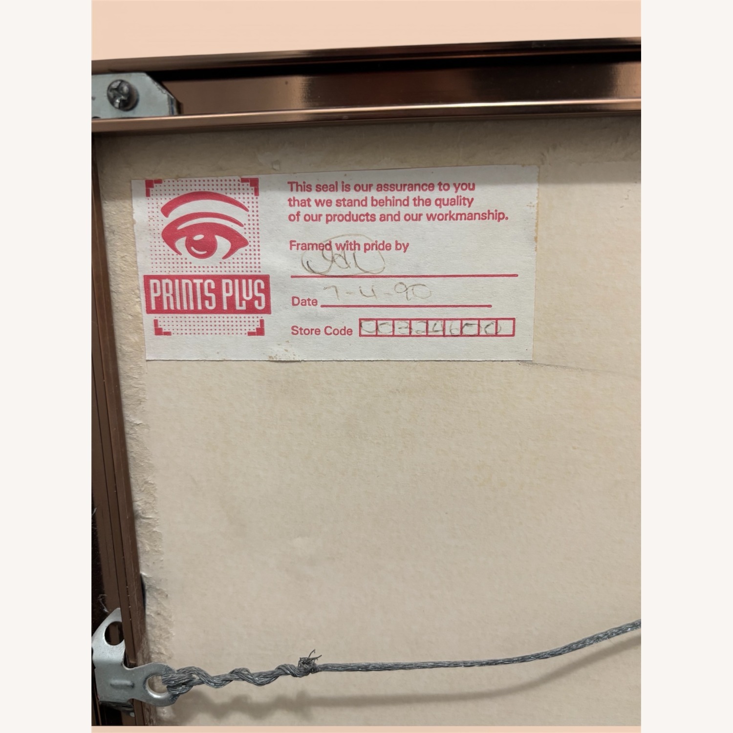 Vintage Framed Painting  by Carol Grigg - image-4