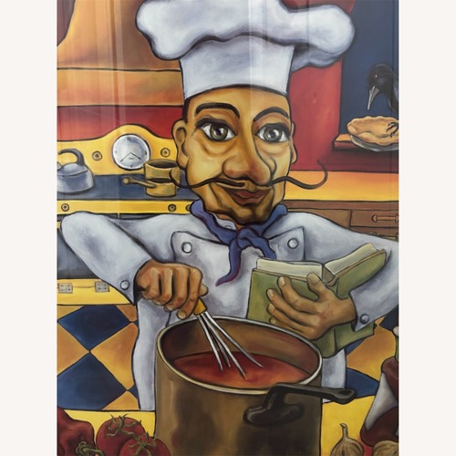 Used Framed art print "Marcello" by Will Rafuse  for sale on AptDeco