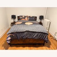 Serta White Queen Bed
