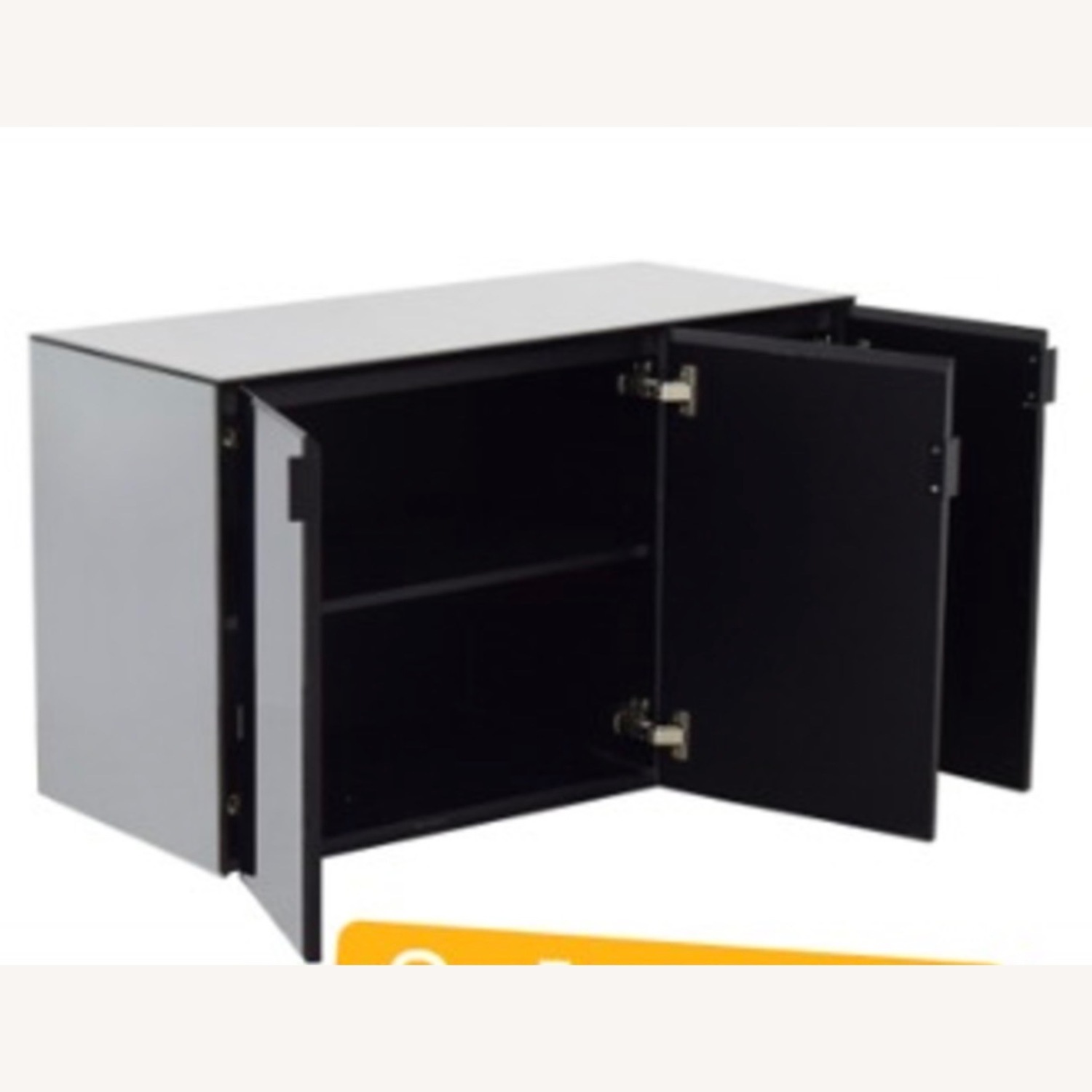 CB2 Natural Mirrored Glass Sideboard - image-2