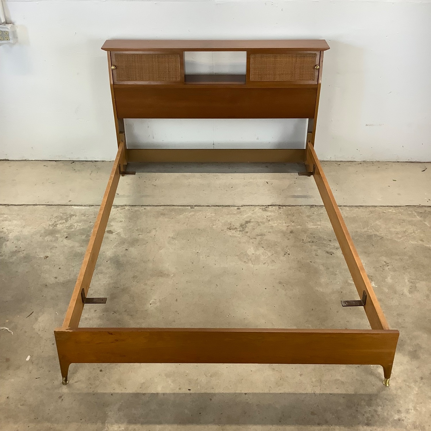 Vintage Mid-Century Modern Bed Frame- Full - image-1