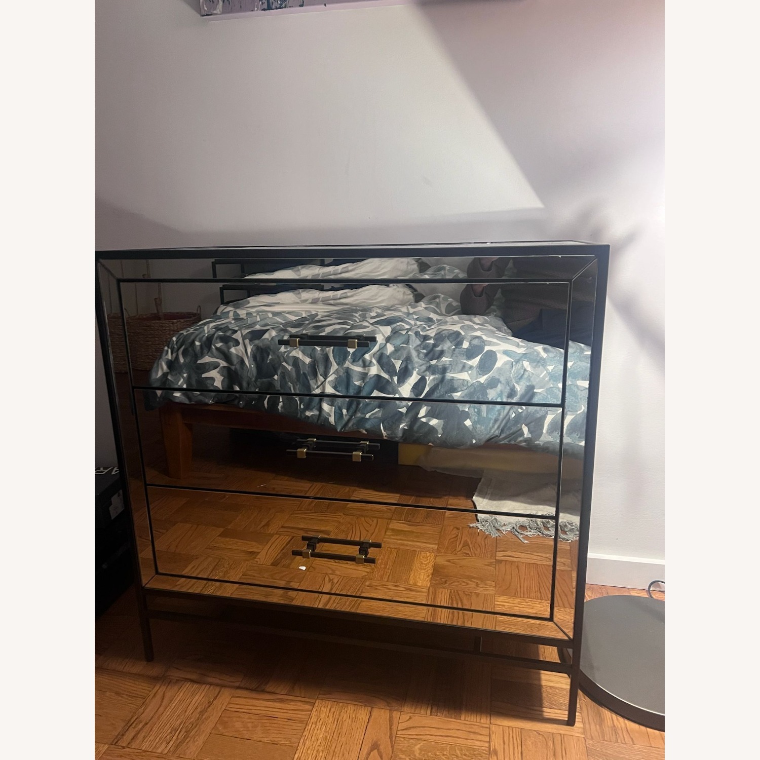 West Elm Mirrored Glass Dresser - image-1