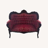 Vintage/Antique Finds Red Loveseat