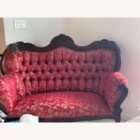 Vintage/Antique Finds Red Loveseat
