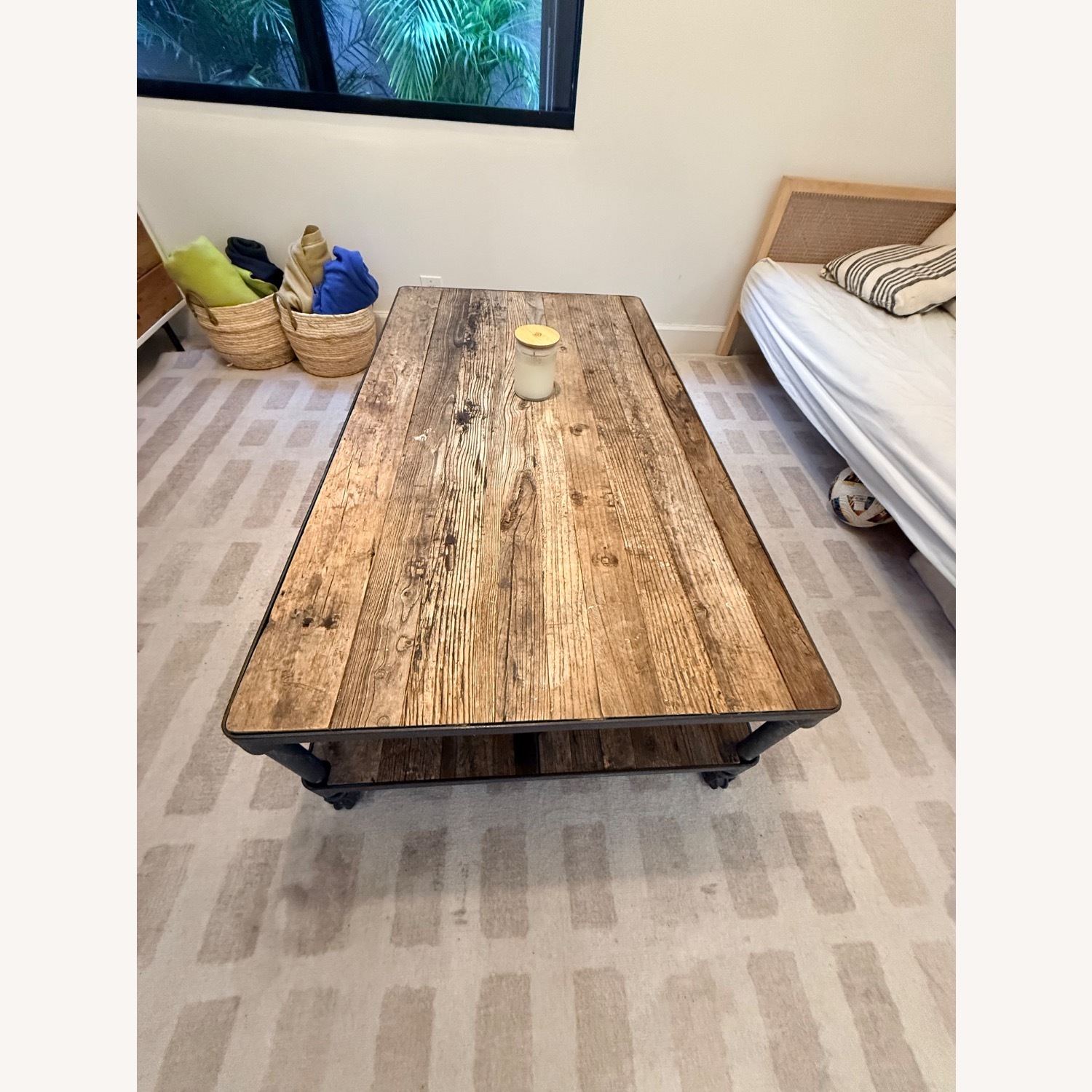 Restoration Hardware industrial Coffee Table - image-2