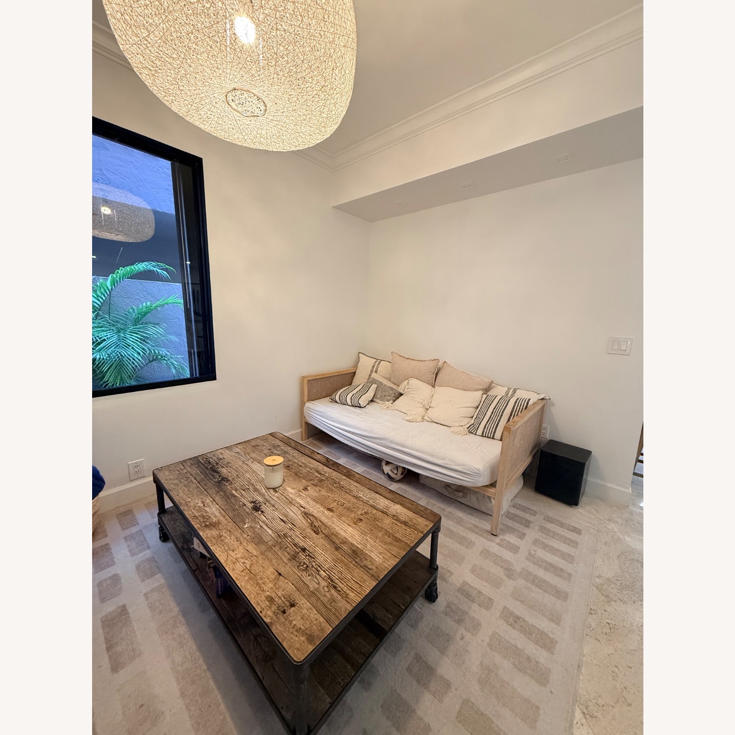 Restoration Hardware industrial Coffee Table - image-1