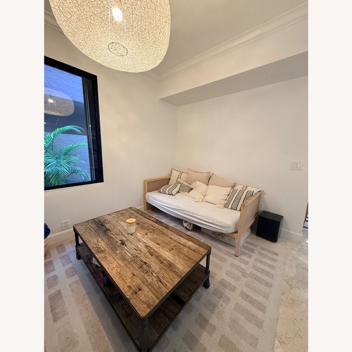 Used Restoration Hardware industrial Coffee Table for sale on AptDeco