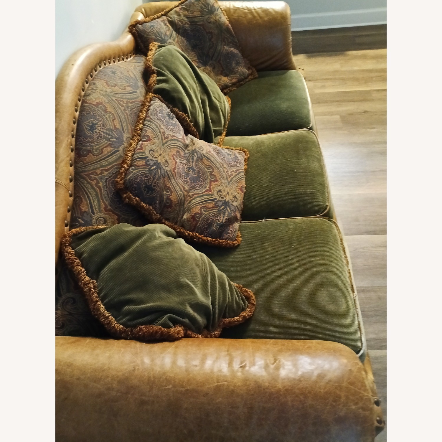 Dark Brown Chaise Lounge - image-2