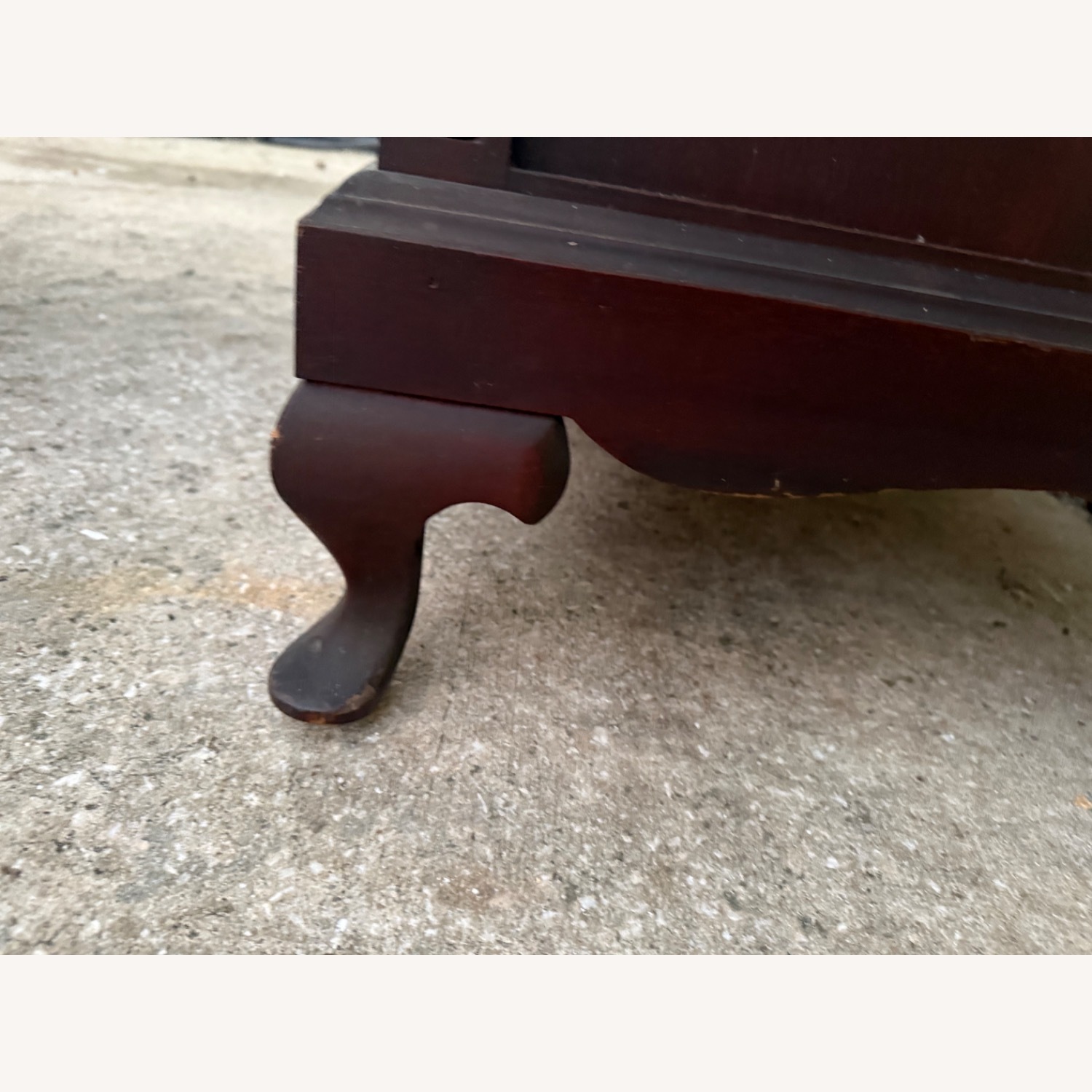 Vintage Mahogany Chippendale Style 6-Drawer - image-5