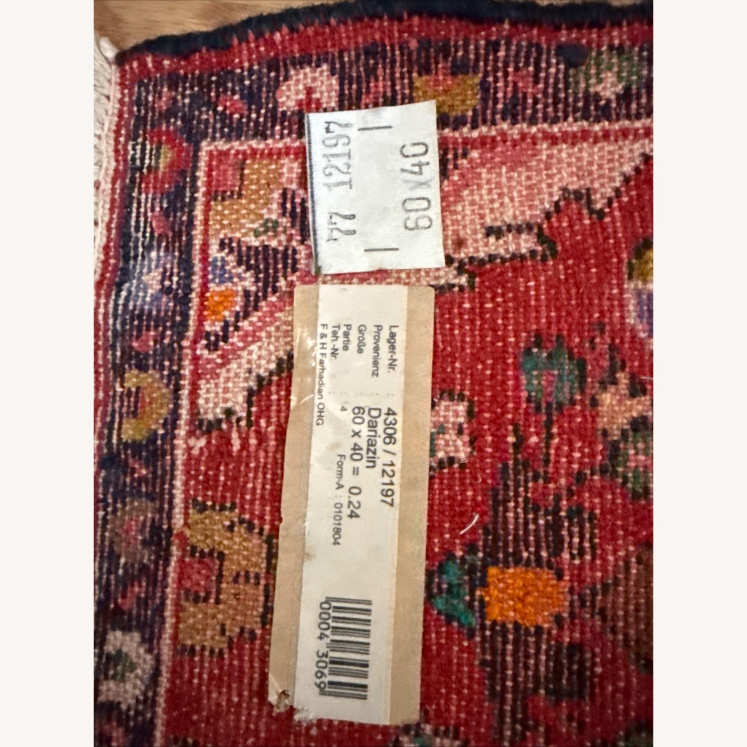 Vintage/Antique Area Rug Persian  - image-6