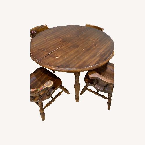 Used Vintage Temple-Stuart Rockingham Dining Set for sale on AptDeco