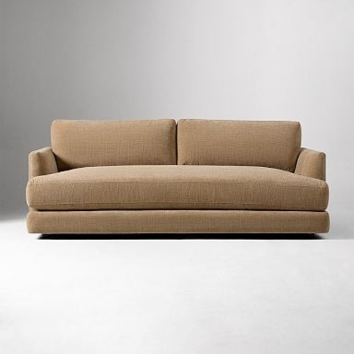 Used West Elm Haven Light Brown Chenille Sleeper Sofa for sale on AptDeco