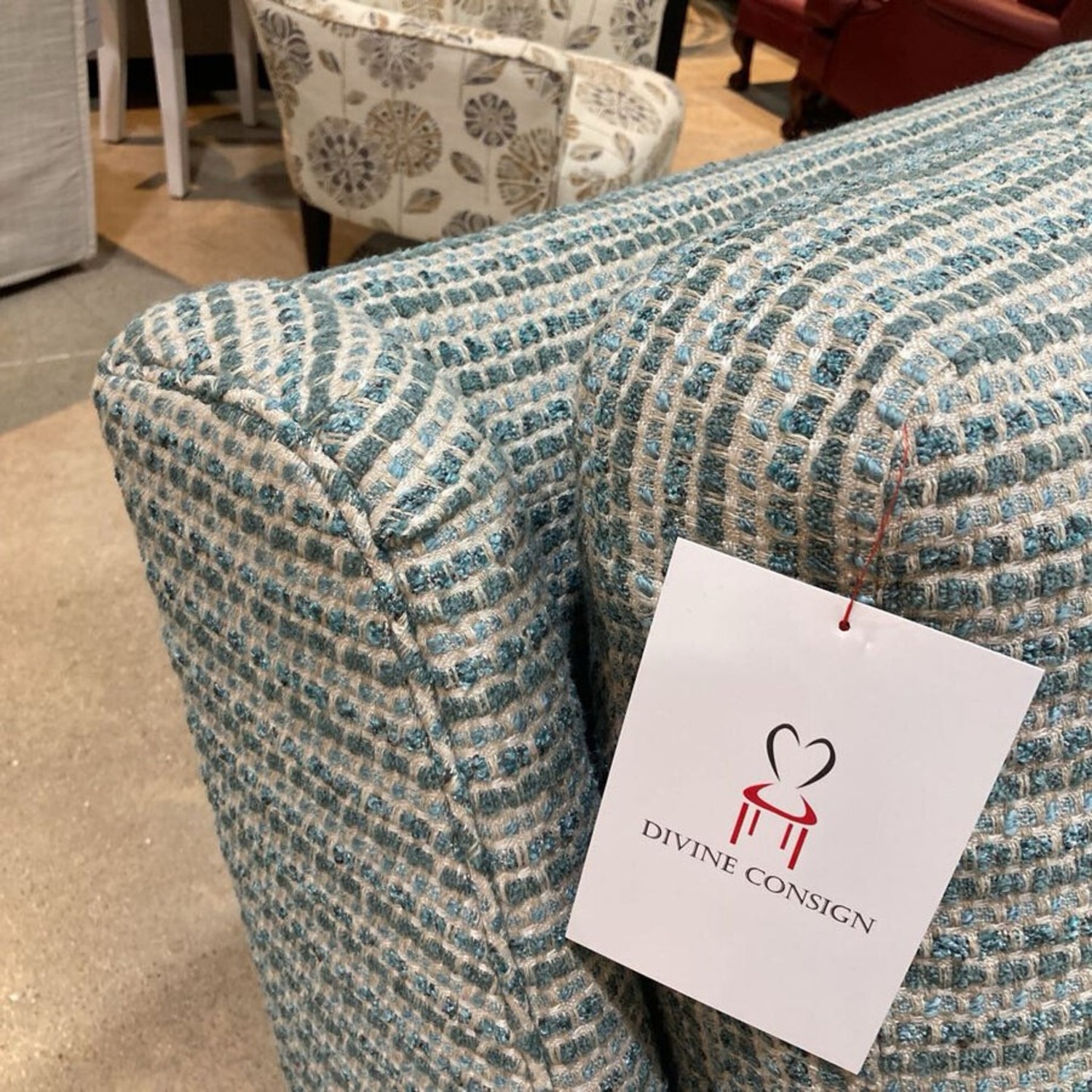 Century Custom Fabric Swivel Glider Recliner - image-9