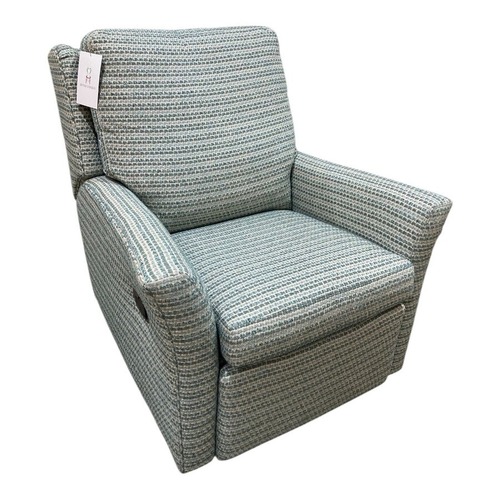 Used Century Custom Fabric Swivel Glider Recliner for sale on AptDeco