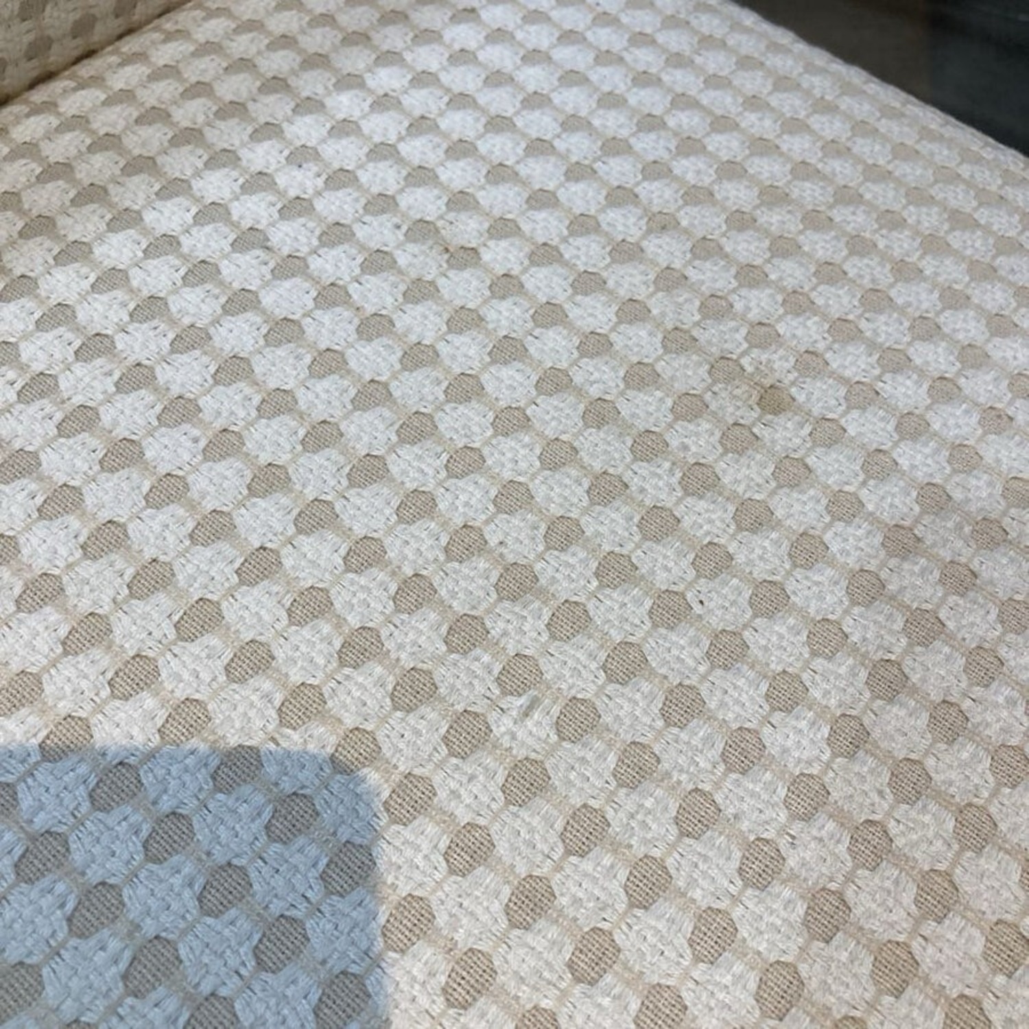 Patterned Armless Fabric Lounge Chair - image-6