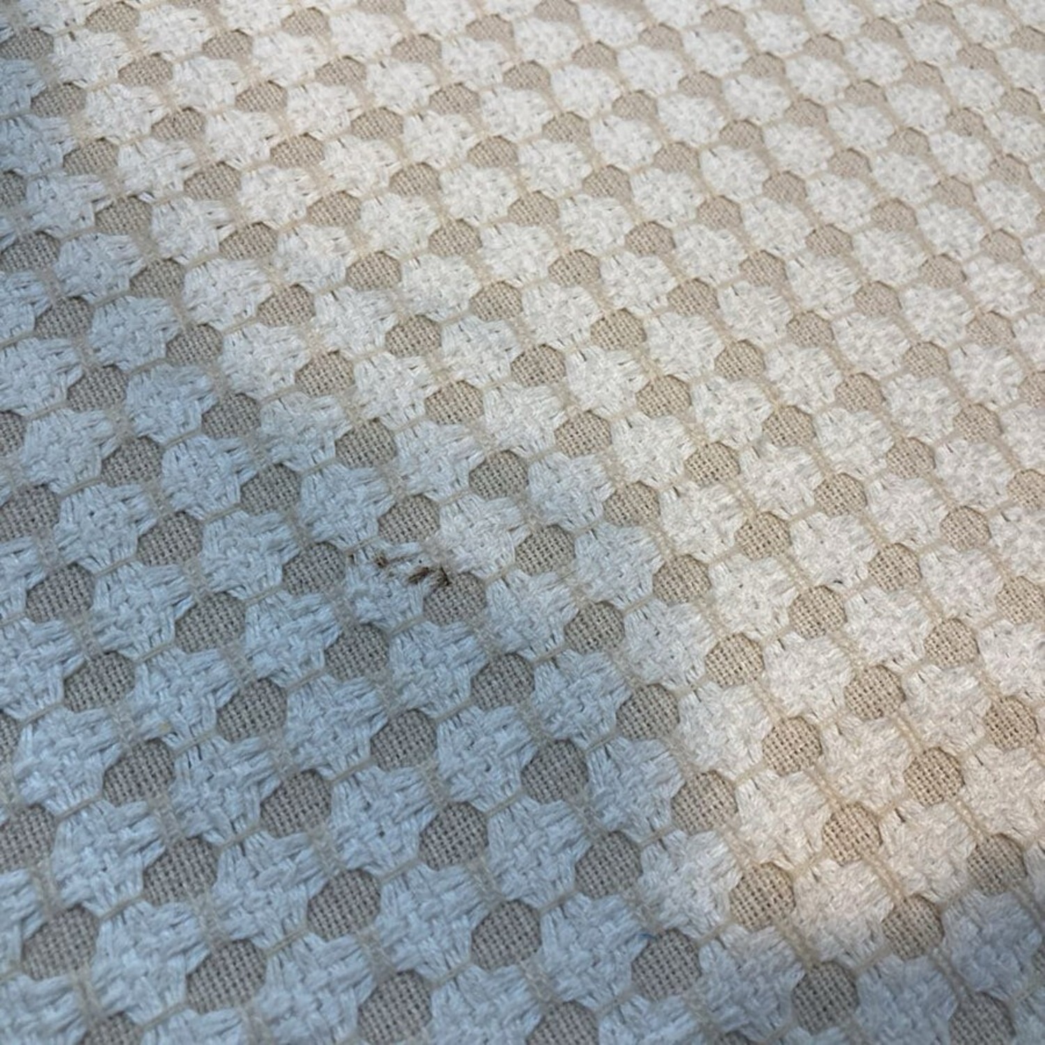 Patterned Armless Fabric Lounge Chair - image-5