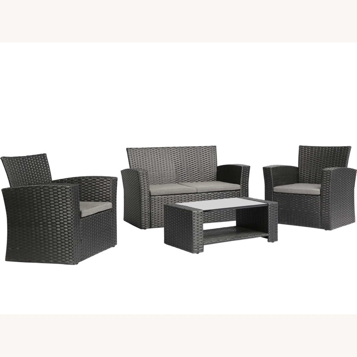 Wayfair Patio Furniture 4 Seater with 1 Table  - image-2