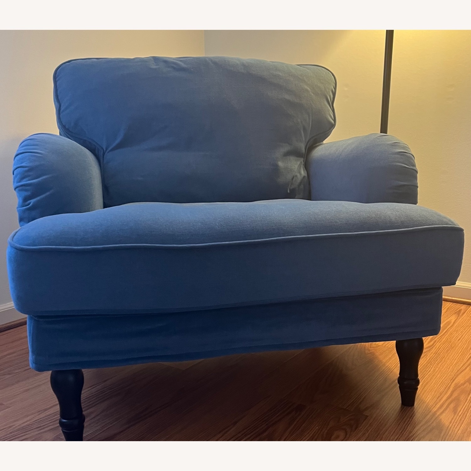 IKEA Stocksund Blue Armchair - image-7