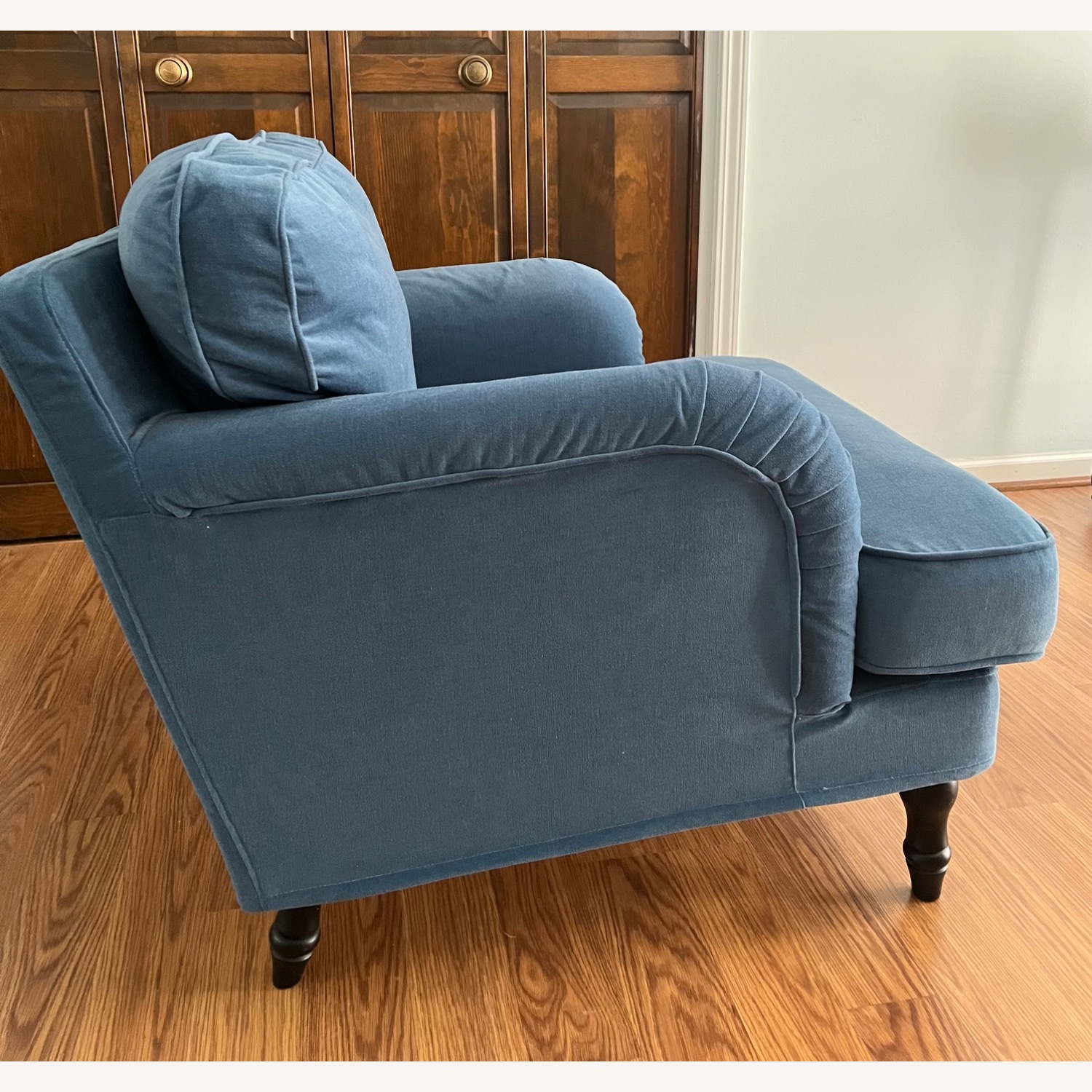 IKEA Stocksund Blue Armchair - image-5