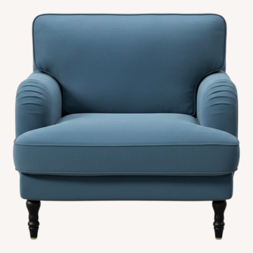 Used IKEA Stocksund Blue Armchair for sale on AptDeco